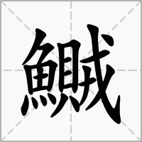 汉字鱡的拼音怎么读解释及意思