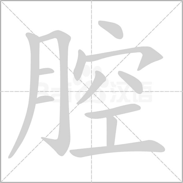 腔的拼音意思组词笔划部首成语有那些