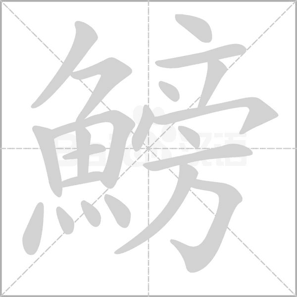 汉字鰟的拼音怎么读解释及意思